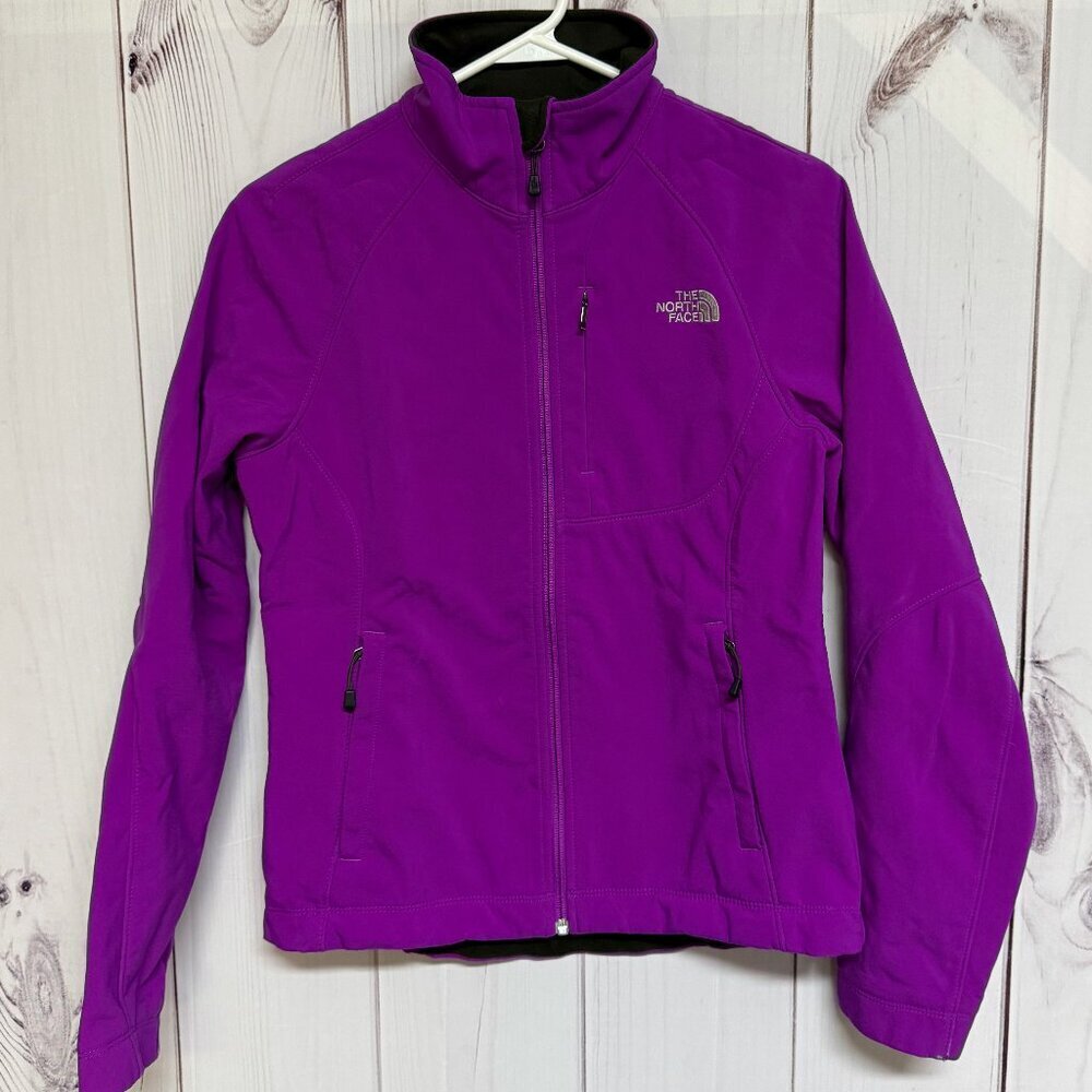 The North Face Apex Bionic‎ Jacket Women’s Small Purple Softshell EUC